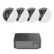 WiiM AMP Pro + OSD Audio R83 8" Ceiling Speakers - K&B Audio