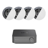WiiM AMP Pro + OSD Audio R83 8" Ceiling Speakers - K&B Audio