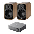 WiiM AMP + Q Acoustics 5020 5" Bookshelf Speakers - K&B Audio