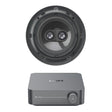 WiiM AMP Wi-Fi & Bluetooth Amplifier + Q Acoustics QI65CP-ST 6.5" High Performance Stereo Ceiling Speaker - K&B Audio