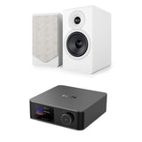 WiiM AMP Ultra + Acoustic Energy AE300² Bookshelf Speakers - K&B Audio
