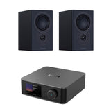 WiiM AMP Ultra + Mission LX-1 Bookshelf Speakers HiFi Systems WiiM / Mission Lux Black Space Grey 