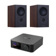 WiiM AMP Ultra + Mission LX-2 Bookshelf Speakers - K&B Audio