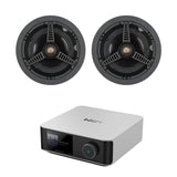 WiiM AMP Ultra + Monitor Audio C165 Ceiling Speakers - 6.5" In Ceiling Speaker Systems WiiM / Monitor Audio Silver 