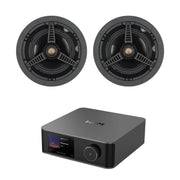 WiiM AMP Ultra + Monitor Audio C165 Ceiling Speakers - 6.5" - K&B Audio