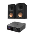 WiiM AMP Ultra Wi-Fi Amplifier + Klipsch R-60M 6.5" Bookshelf Speakers - K&B Audio