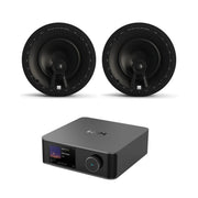 WiiM AMP Ultra Wi-Fi & Bluetooth Amplifier + DALI Phantom E-60 WR 6.5" Ceiling Speakers - K&B Audio
