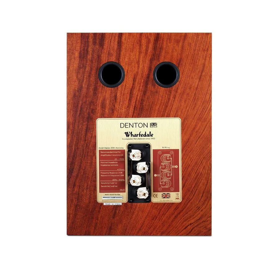 WiiM AMP + Wharfedale Denton 85 Bookshelf Speakers - K&B Audio