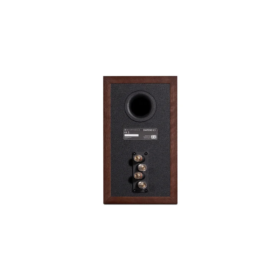 WiiM AMP + Wharfedale Diamond 12.1 Bookshelf Speakers - K&B Audio