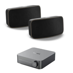 WiiM AMP Wi-Fi & Bluetooth Amplifier + DALI Gardian OW 6 6.5" Outdoor Speakers - K&B Audio