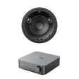 WiiM AMP Wi-Fi & Bluetooth Amplifier + DALI Phantom E-60 S 6.5" Stereo Ceiling Speaker - K&B Audio