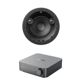 WiiM AMP Wi-Fi & Bluetooth Amplifier + DALI Phantom E-60 S 6.5" Stereo Ceiling Speaker - K&B Audio