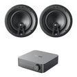 WiiM AMP Wi-Fi & Bluetooth Amplifier + DALI Phantom E-80 8" Ceiling Speakers - K&B Audio