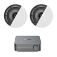 WiiM AMP Wi-Fi & Bluetooth Amplifier + Q Acoustics QI65C 6.5" Ceiling Speakers - K&B Audio
