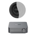 WiiM AMP Wi-Fi & Bluetooth Amplifier + Klipsch CS-16CSM 6.5" Stereo Ceiling Speaker - K&B Audio