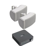 WiiM AMP WiFi & Bluetooth Speaker System with Q Acoustics 4.5" Outdoor Speakers - K&B Audio