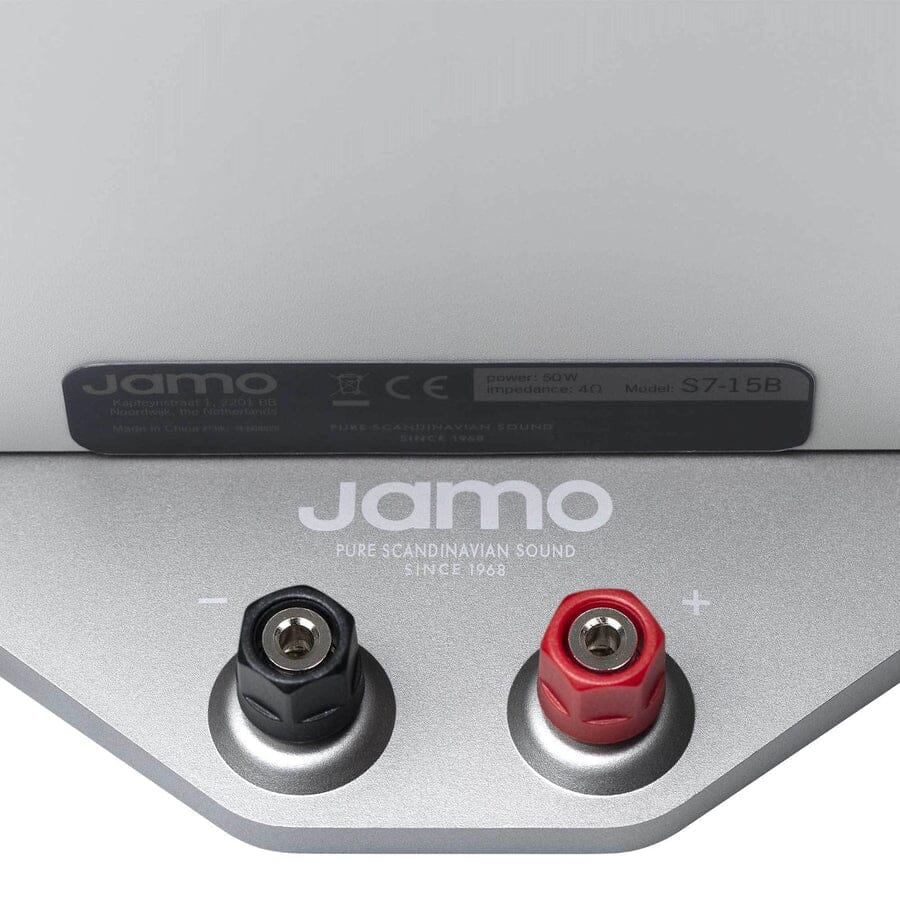 WiiM AMP Wi-Fi Amplifier + Pro-Ject E1-Phono + JAMO S7-15B Bookshelf Speakers - K&B Audio