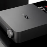 WiiM AMP Wi-Fi Amplifier + Pro-Ject E1 Phono + Q Acoustics 5010 Bookshelf Speakers - K&B Audio