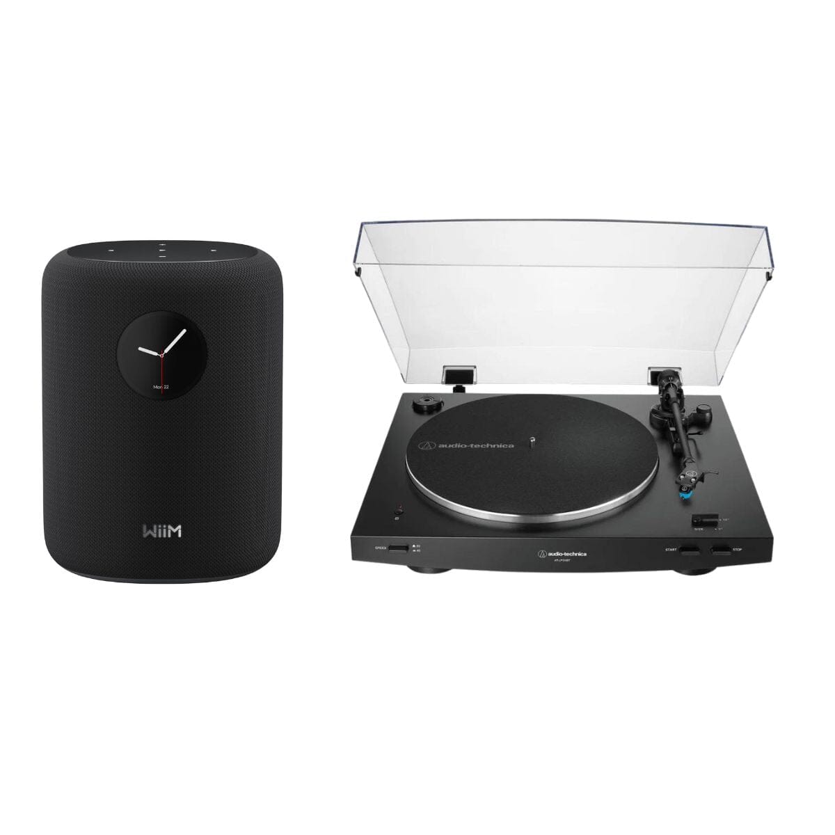 WiiM Sound Turntable Set with Audio-Technica LP3XBT Turntable Bundles WiiM / Audio-Technica Black 