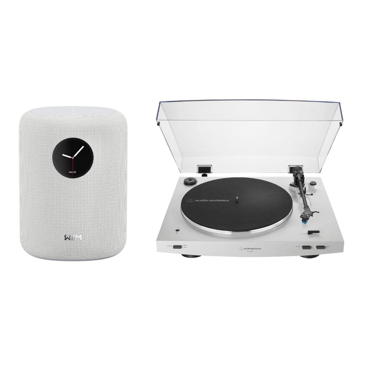 WiiM Sound Turntable Set with Audio-Technica LP3XBT Turntable Bundles WiiM / Audio-Technica White 