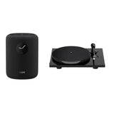 WiiM Sound Turntable Set with Pro-Ject E1 Phono Turntable Bundles WiiM / Pro-Ject Black 