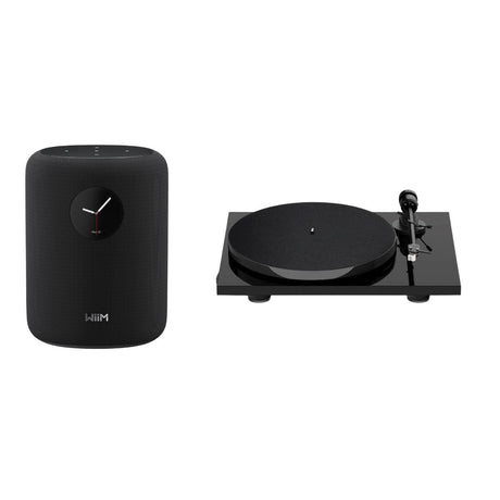 WiiM Sound Turntable Set with Pro-Ject E1 Phono Turntable Bundles WiiM / Pro-Ject Black 