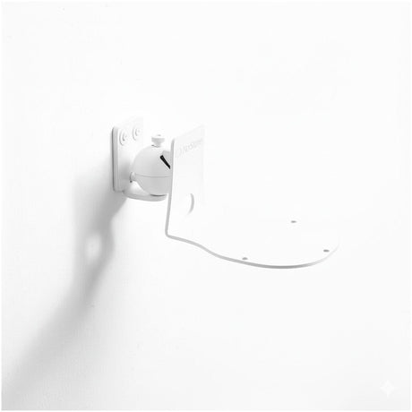 WiiM Sound Wall Mount (Each) Speaker Brackets & Stands Norstone White 