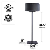 Wireless Speaker Stand Designed For Sonos Play:5 - Each - K&B Audio