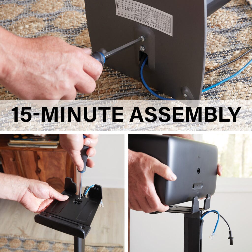 Wireless Speaker Stand Designed For Sonos Play:5 - Each - K&B Audio
