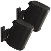 Wireless Speaker Swivel & Tilt Wall Mount Designed for Sonos One SL, Play:1, Play:3 - Pair - K&B Audio