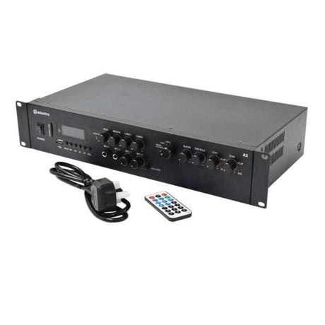 Adastra A2 Stereo Amplifier + BH6 6.5" Outdoor Speakers - K&B Audio
