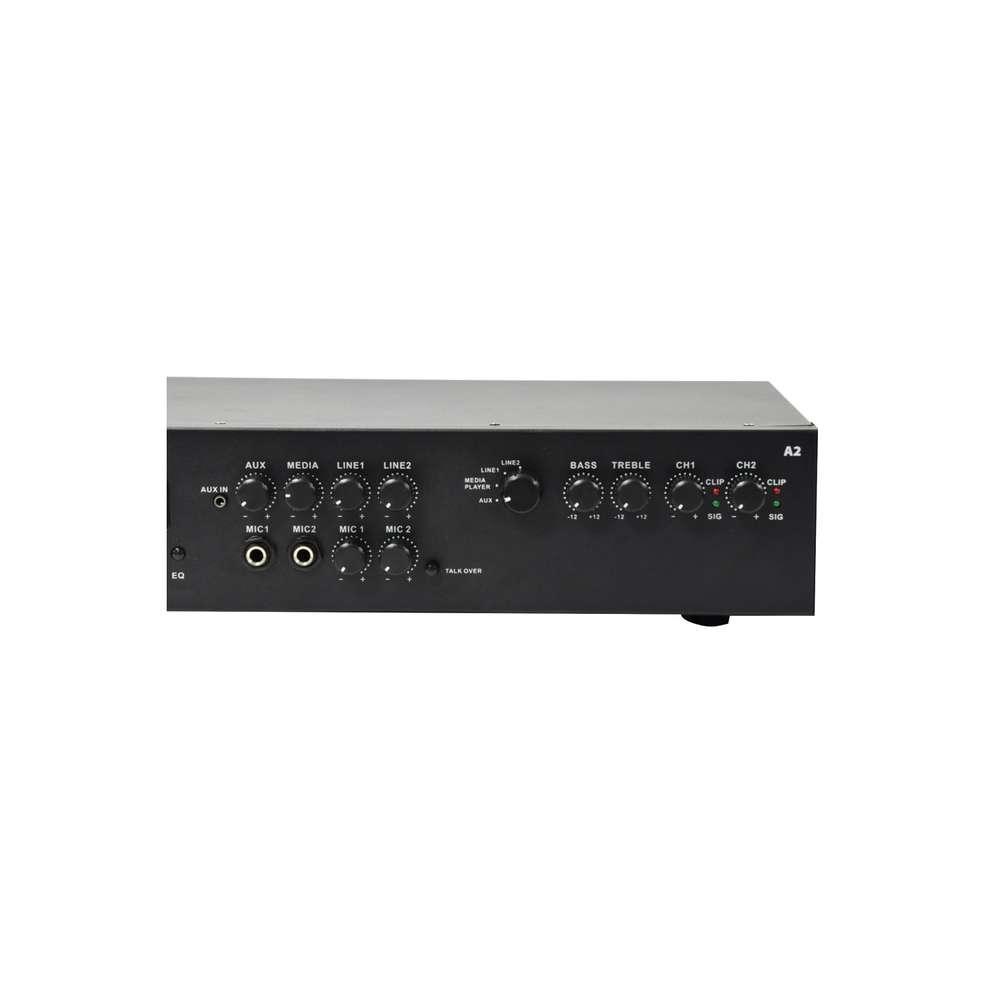 Adastra A2 2 x 200W Stereo Amplifier with FM Radio/Bluetooth & Media Player - K&B Audio