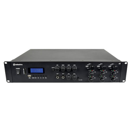 Adastra A6 6 x 200W Stereo Amplifier with FM Radio/Bluetooth & Media Player - K&B Audio