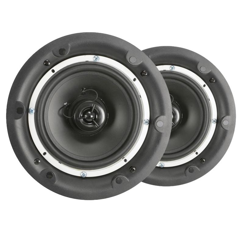 Adastra Kit Haut-Parleurs Plafond Bluetooth 6.5" 50W Actif + Passif - Audio Maison