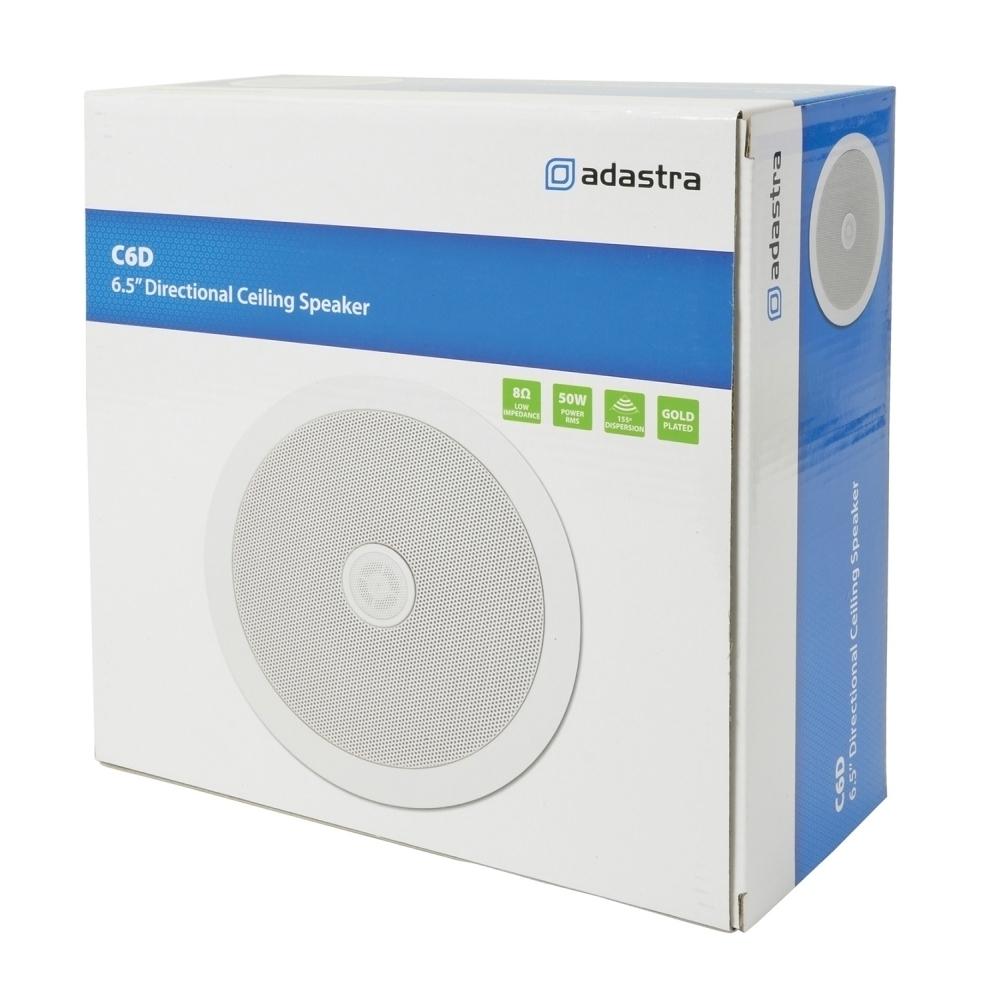 Adastra C6D 6.5" Ceiling Speaker With Directional Tweeter - K&B Audio