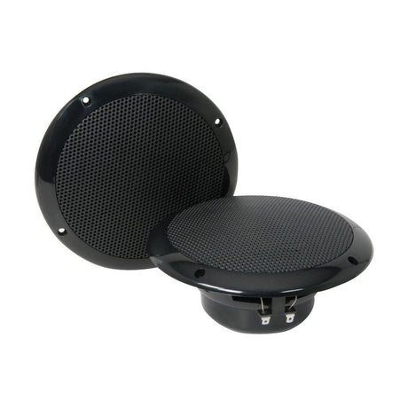 Adastra OD6-W8 100W 6.5" Bathroom In Ceiling Speakers - Black (Pair) - K&B Audio