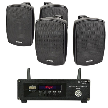 Adastra S260 WiFi & Bluetooth 6.5" Outdoor Speaker System - K&B Audio