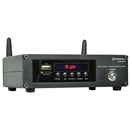 Adastra S260 60W Stereo Amplifier with WiFi & Bluetooth - K&B Audio