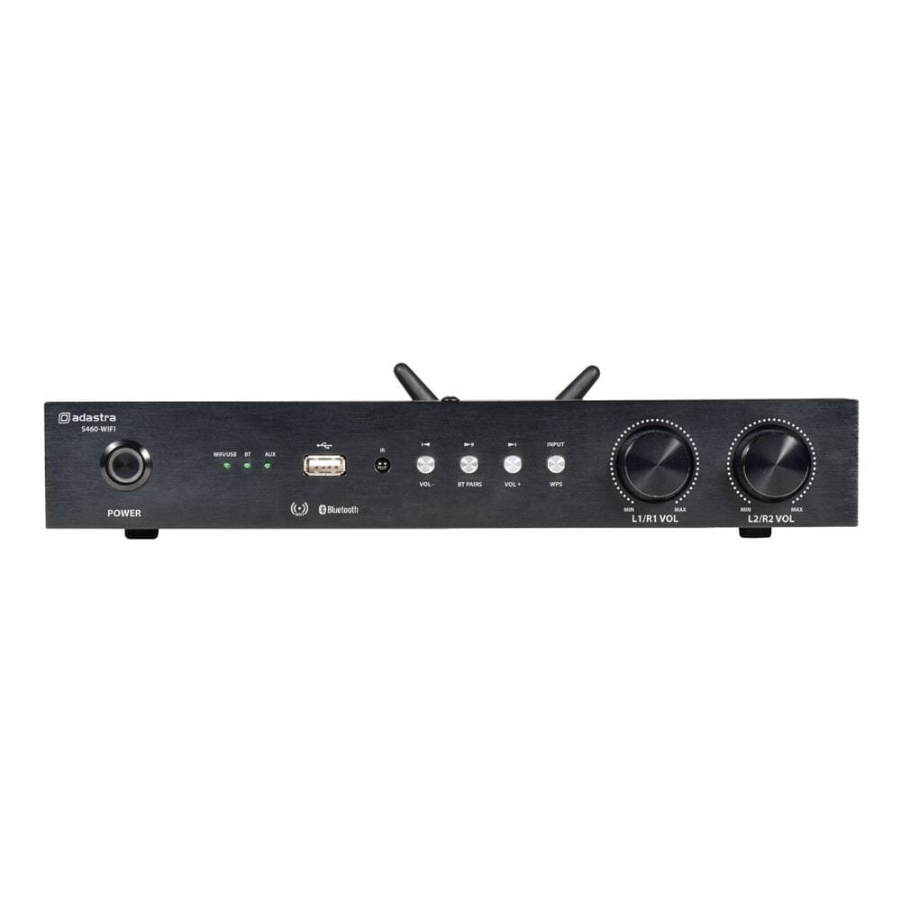 Adastra S460-WIFI 4 x 60W WiFi Streaming Amplifier - K&B Audio