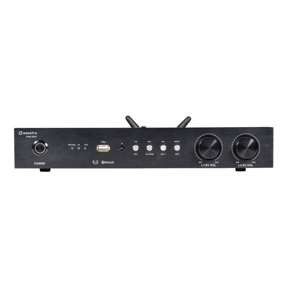 Adastra S460-WIFI 4 x 60W Wi-Fi Streaming Amplifier - K&B Audio