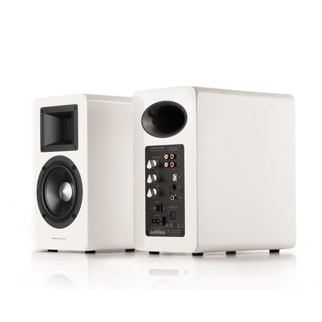 Airpulse A100 Hi-Res Active Bookshelf Speakers with Bluetooth (Pair) - K&B Audio