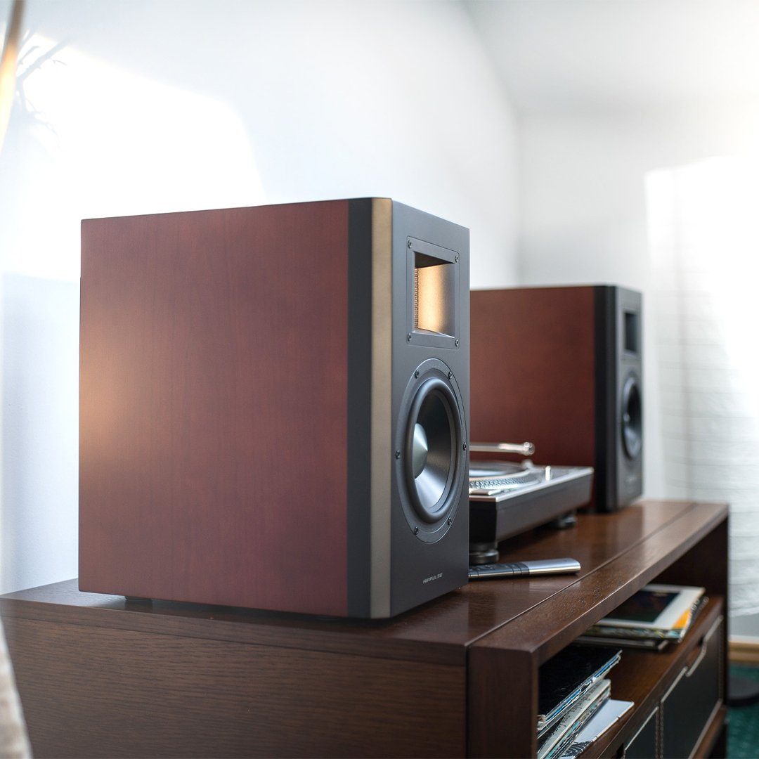 Airpulse A300 160W Active Bookshelf Speakers with Bluetooth - K&B Audio
