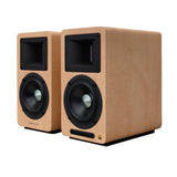[OPEN BOX] Airpulse A80 100W Active Bookshelf Speakers with Bluetooth - Pinewood - K&B Audio