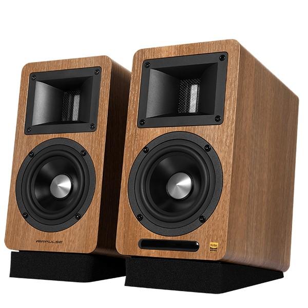 Airpulse A80 100W Active Bookshelf Speakers with Bluetooth - K&B Audio