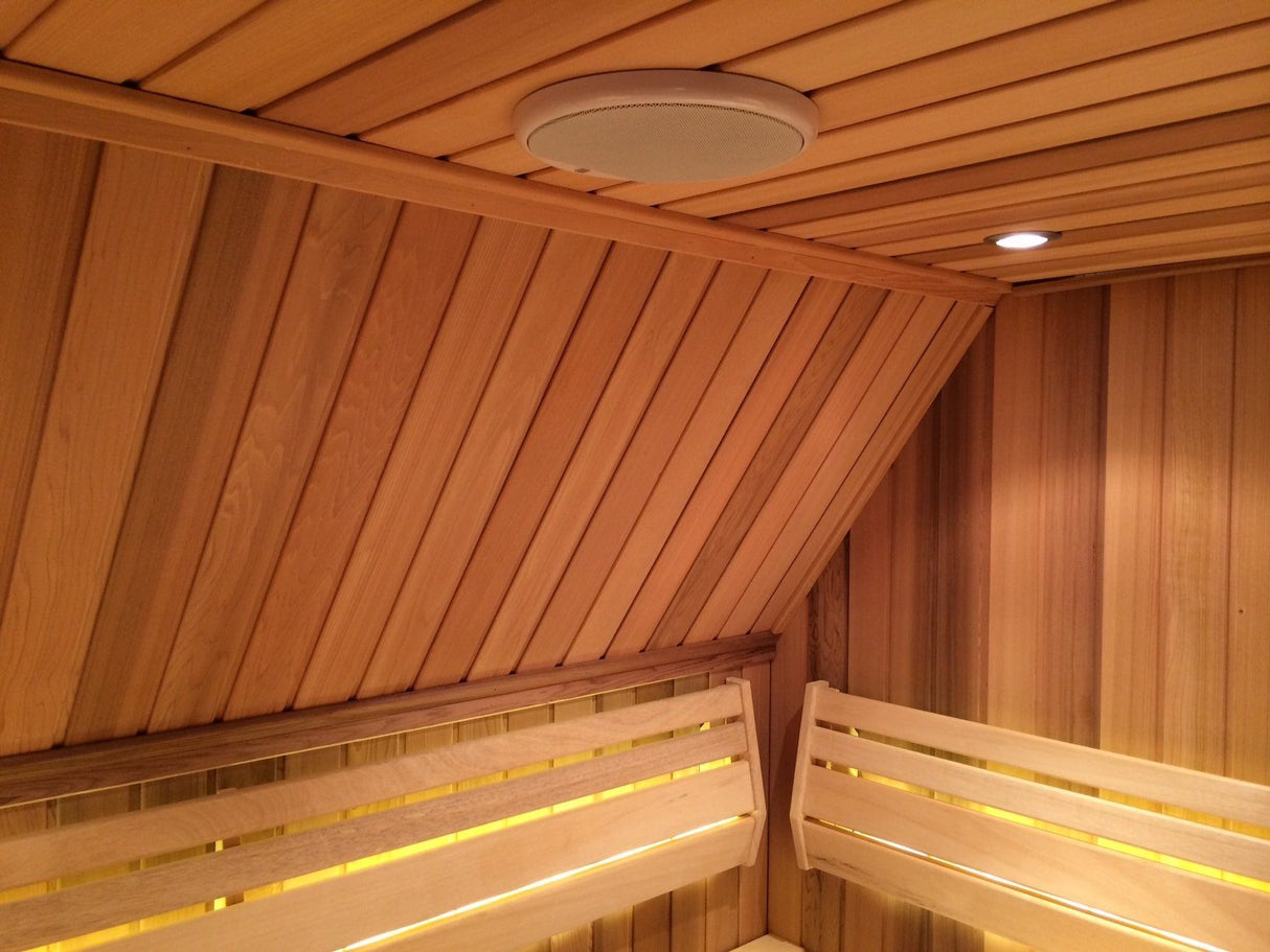 APART CMAR8W 8" IP65 Ceiling Speaker For Sauna / Steam Room (Pair) - K&B Audio