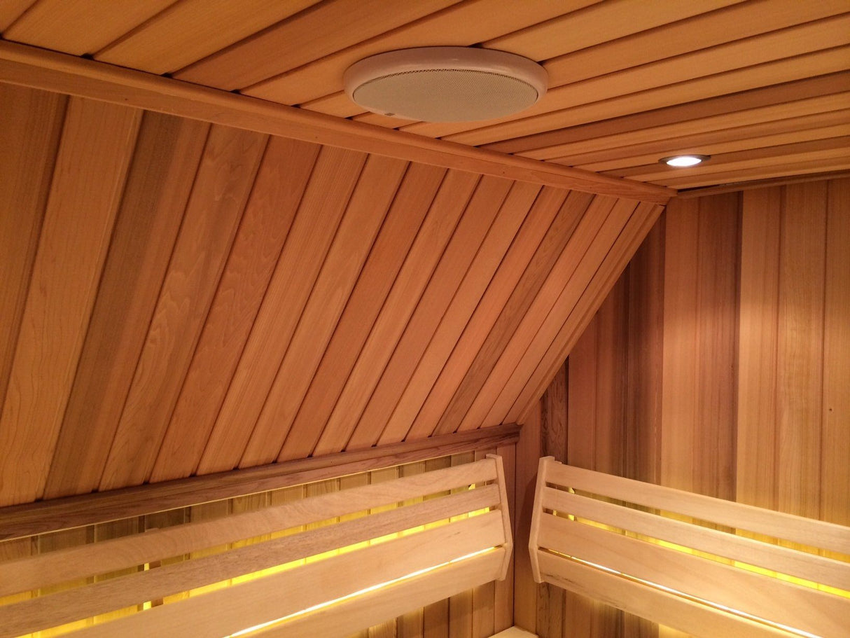 APART CMAR8W 8" IP65 Ceiling Speaker For Sauna / Steam Room (Each) - K&B Audio