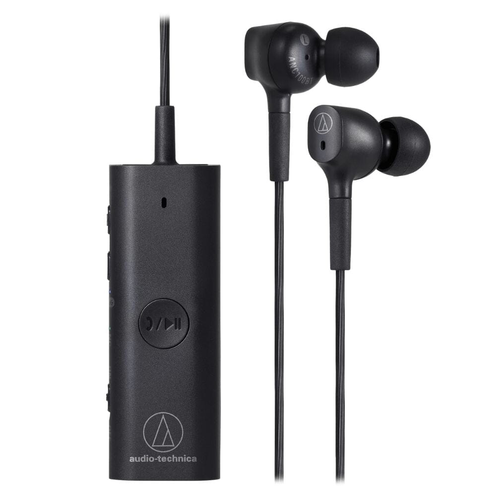 Audio-Technica ATH-ANC100BT QuietPoint® Wireless Noise-Cancelling Earphones - K&B Audio