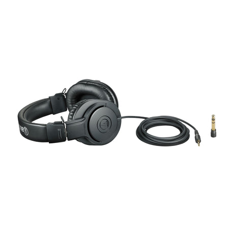 Audio-Technica ATH-M20x Professional Over Ear Monitor Headphones - K&B Audio