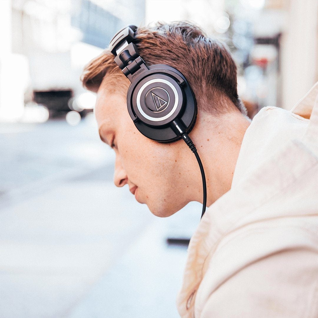 Audio-Technica ATH-M50x Professional Over Ear Monitor Headphones - K&B Audio