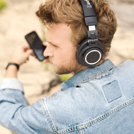 Audio-Technica ATH-M50xBT2 Wireless Bluetooth Headphones - K&B Audio